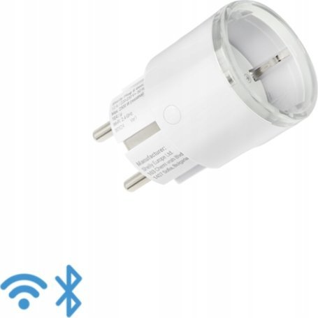 Shelly Plug S (Gen3) Wi-Fi + Bluetooth, Matter kompatibilis, fog (PlugSMTRgen3)-0