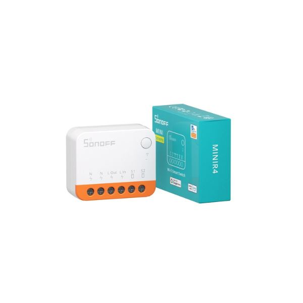 Sonoff Mini Extreme (Sonoff Mini R4) Wi-Fi + Bluetooth okos relé (SON-REL-MINI-R4) (SON-REL-MINI-R4)-0