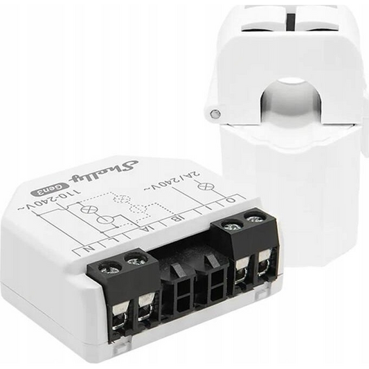 Shelly Shelly EM Gen3 - (1 x 50A CT included) Áramszámláló Bluetooth, Wi-Fi (Shelly_EM_Gen3)