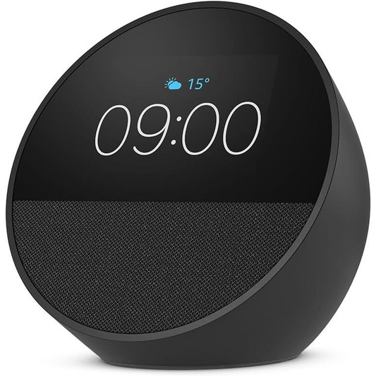 Amazon Echo Spot (2024) Okos hangszóró - Fekete (B0C2S2J7JP)