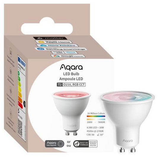AQARA LED Bulb T2 GU10, RGB CCT (LB-L03D) (LB-L03D)