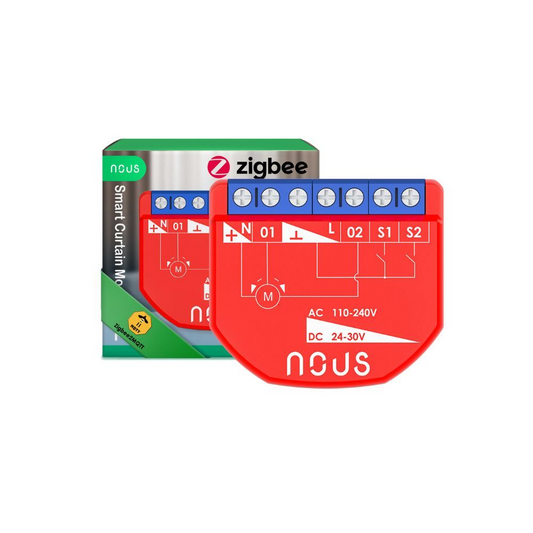 Nous B4Z Tuya Zigbee redőny / motoros függöny vezérlő modul (B4Z)