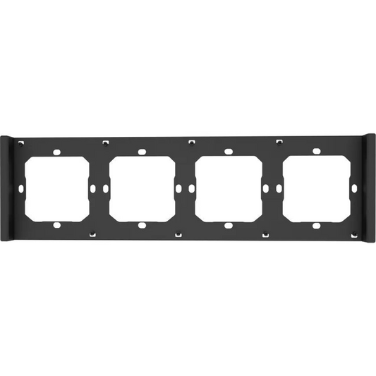 Antracit szürke négyes sorolókeret Sonoff M5-80, M5-80 Matter (SwitchMan) kapcsolókhoz (195577108)