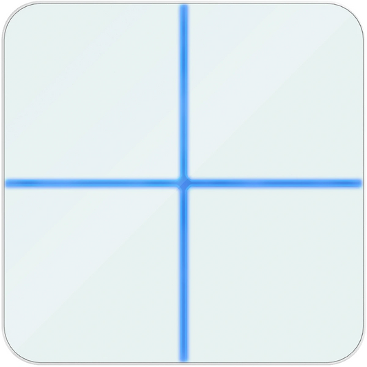 Aeotec WallMote Quad Intelligens vezeték nélküli négyes fali kapcsoló (AEOEZW130)