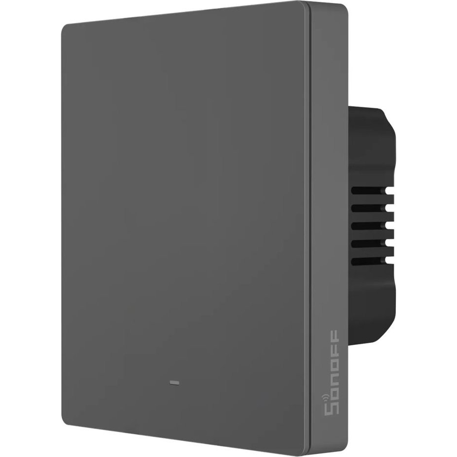 Sonoff Intelligens 1 Csatornás Wi-Fi Fali Kapcsoló FeketeM5-1C-80 (6920075777062)
